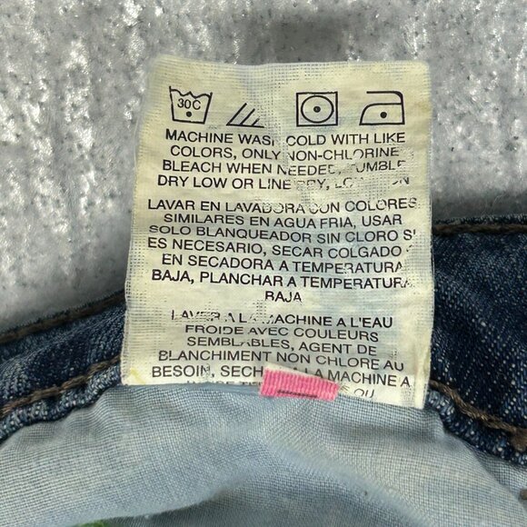 Lee Jeans Womens 10 M (32x30) Natural Bootcut Blue Stretch Just Below the Waist - Picture 16 of 16